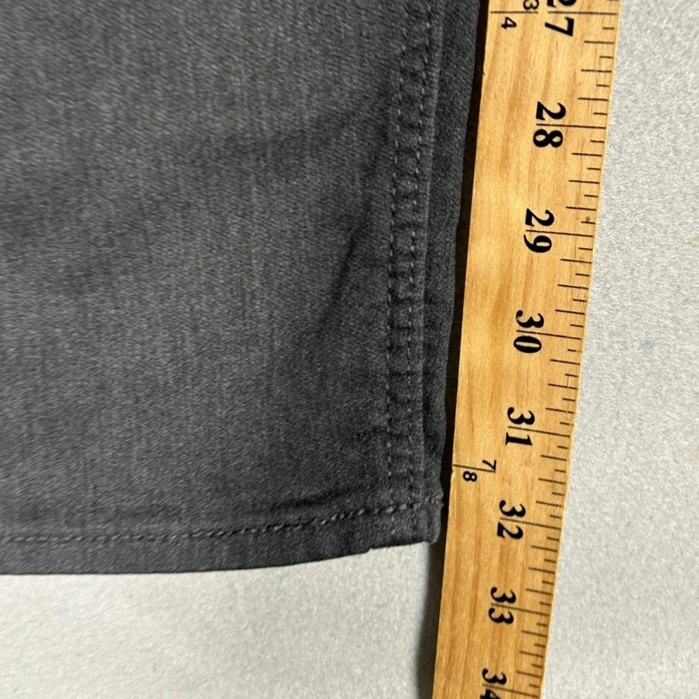 Banana Republic Travel Jeans Mens 38X32 Charcoal Grey Athletic Fit Stretch Denim